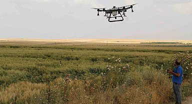 ZİHA dron teknolojisi tarlaya girdi