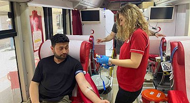 Zonguldaklılardan kan bağış kampanyasına ilgi