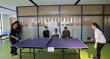 100. yıla özel masa tenisi turnuvası