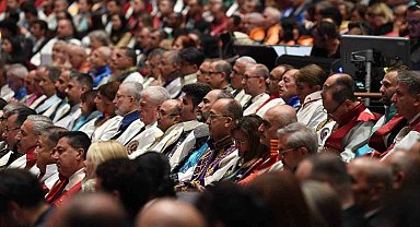 2023-2024 akademik yılı açılış töreni, tüm üniversitelerin katılımıyla Beştepe'de gerçekleşti