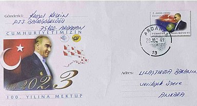 21 yıl önce yazılan mektuba Bakandan görüntülü cevap