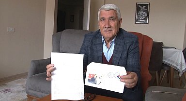 21 yıl önce yazılan mektup ulaştı