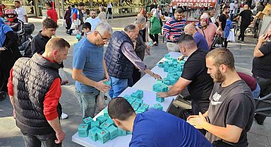 29.Yeşil İhsaniye Elma Festivali'nde 2 ton elma dağıtıldı