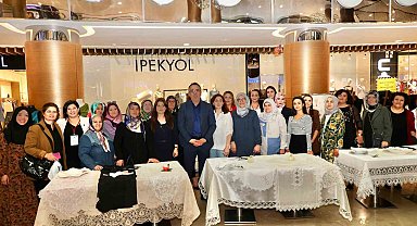 'El Emeği Göz Nuru Sergisi'nde el emeği ürünler sergileniyor