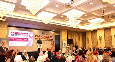 'Meme Kanseri Farkındalık Ayı' bünyesinde seminer dizisi düzenlendi