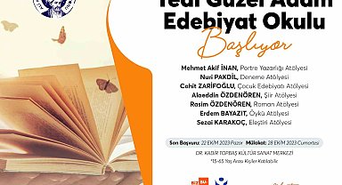 'Yedi Güzel' edebiyat okulu 2'nci kez başlıyor