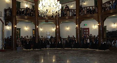 400 yıllık Mevlevihane'de sema gösterisi