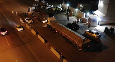 43 ilin geçiş güzergahında sıkı denetim: Yük taşıyan araçlar tek tek durduruldu