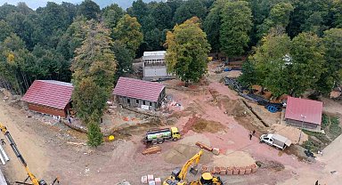 50 yıllık hayalin gerçekleştirildiği projede sosyal alanlar doğaseverler için hazırlanıyor