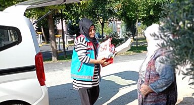 650 haneye hijyen malzemesi yardımı yapıldı