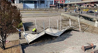 67 yıllık Fevkani Köprüsü ulaşıma kapatıldı