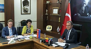 AB Türkiye Delegasyonu Başkanı Meyer-Landrut Mersin'de