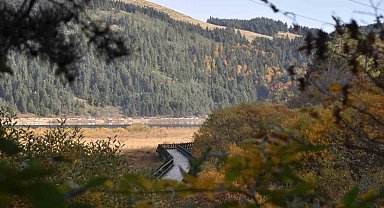 Abant'ta hazan mevsimi güzelliği