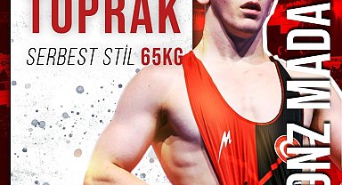 Abdullah Toprak'tan bronz madalya