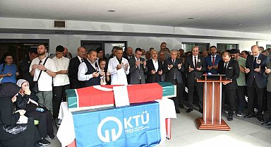 Acil serviste arbede sonrası kalp krizi geçirerek yaşam mücadelesini kaybeden güvenlik görevlisi için tören düzenlendi