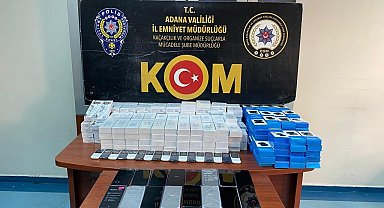 Adana'da kaçakçılık operasyonu