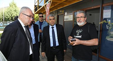 ADÜ Rektörü Kent, Teknokent'i ziyaret etti