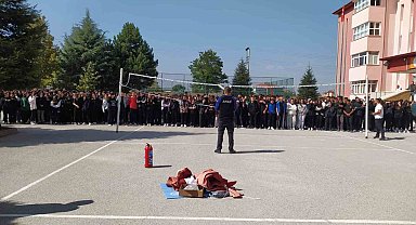 AFAD'dan lise öğrencilerine afet eğitimi