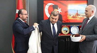 Ağrı Müftüsü Şafak, görevine başladı