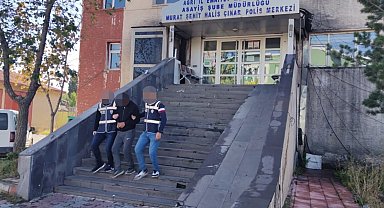 Ağrı'da birçok suç kaydı bulunan hırsız yakalandı