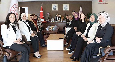 AK Parti Ağrı Milletvekili Kilerci, Bakan Göktaş ve Bakan Yardımcısı Madak ile görüştü