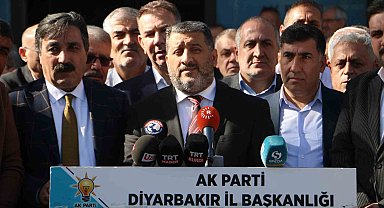AK Parti Diyarbakır İl Başkanlığı'ndan İsrail'e tepki