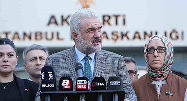 AK Parti İstanbul İl Başkanlığı'ndan İsrail'e tepki