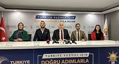 AK Parti'den 81 ilde ortak düzenlenen Filistin açıklaması