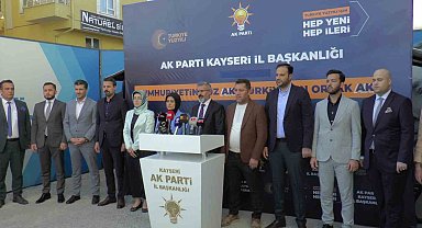 AK Parti'den Gazze Şeridi ablukasına tepki