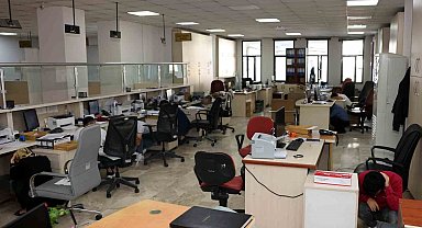 Akdeniz Belediyesinde deprem ve yangın tatbikatı