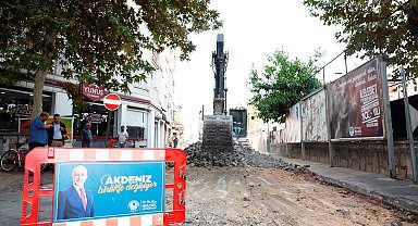 Akdeniz'de asfalt çalışmaları sürüyor