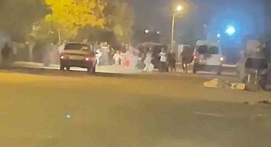 Akrabaların silahlı sopalı yevmiye kavgası kamerada: 9 yaralı