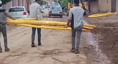 Aksa Doğalgaz Dağıtım A.Ş.'den görülmemiş doğalgaz şebeke çalışması