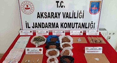Aksaray'da uyuşturucu tacirine jandarma darbesi: 1 tutuklama