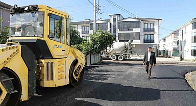 Akyazı'nın o mahallesinde sokaklar yenileniyor