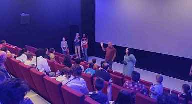 Alanya'da çocuklar Cumhuriyet'in 100. yılı coşkusu yaşadı