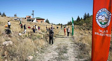 Ali Dağı'na Ağaç Dikmeye Devam