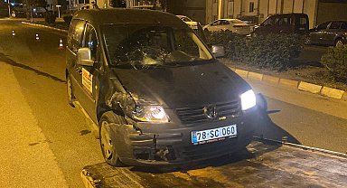 Alkollü sürücünün çarptığı kişi yaralandı