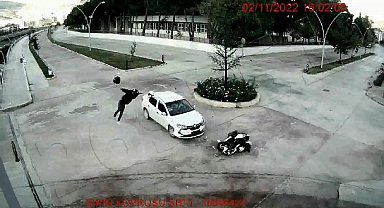 Amasya'da feci kazalar kamerada