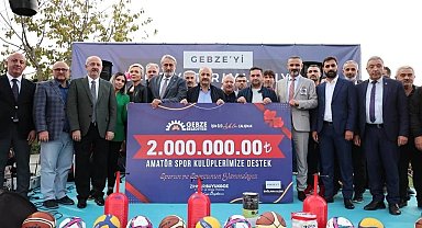 Amatör spor kulüplerine 2 milyon TL destek