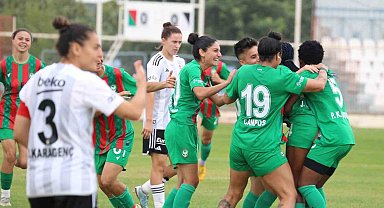 Amedspor Kadın Futbol Takımı, Beşiktaş'ı 1-0 mağlup etti
