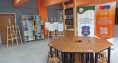 Anadolu lisesine 'Görsel Sanatlar Atölyesi ve Müzik Etkinlik Salonu' kuruldu