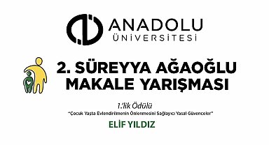 Anadolu Üniversitesi öğrencisi birincilik ödülü ile döndü