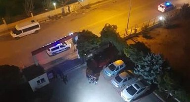 Ankara'da çatışma anı kamerada