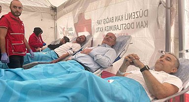 Ankaralı iş adamları kan verdi