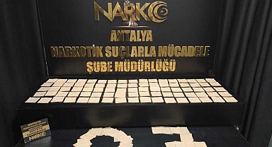 Antalya'da 21 ayrı adrese hava destekli eş zamanlı uyuşturucu operasyonu