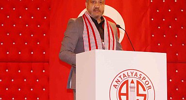 Antalyaspor A.Ş Yönetim Kurulu'nun yeni başkanı Sinan Boztepe oldu