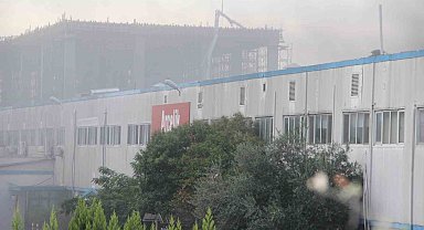 Arçelik Manisa fabrikasında korkutan yangın