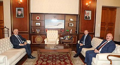 Arslan'dan Polat'a ziyaret