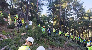 Ateş savaşçıları eğitim tatbikatlarına devam ediyor